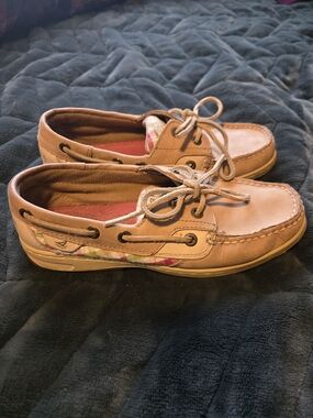 Sperry Top-Sider Leather Boat Shoes | Tan